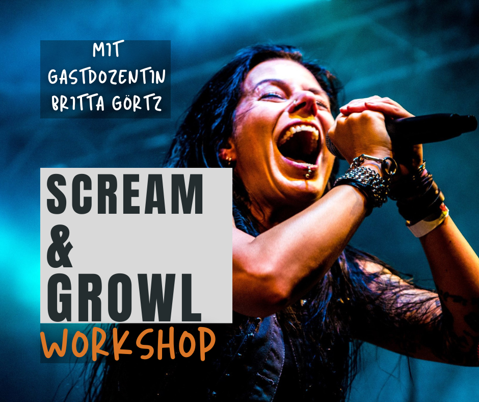 Stimmenwerk Screaming and Growling Workshop Britta Görtz